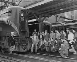This Rare And Historic Photo Shows The Last Locomotive Being Uncoupled At Broad Street Station Railroad History Pennsylvania Railroad Railroad Images