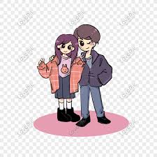 Koleksi anime kartun twins siblings koleksi gambar video. Kartun Comel Pasangan Q Versi Watak Lelaki Dan Perempuan Hari Va Gambar Unduh Gratis Imej 401285637 Format Psd My Lovepik Com