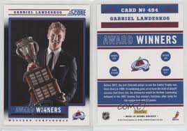 Gabriel ingemar john landeskog (pronounced ˈɡɑ̂ːbrɪɛl ˈlânːdɛˌskuːɡ; 2012 13 Score Award Winners Black Ice Gabriel Landeskog 494 Ebay