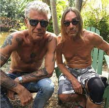 Anthony bourdain was born in new york city, to gladys (sacksman), an nyt staff editor, and pierre bourdain, a columbia records. Here S What Anthony Bourdain Thinks Of The Unicorn Frappuccino Iggy Pop Anthony Bourdain Anthony Kiedis