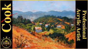 How To Paint Landscapes In Acrylic Step By Step Art Instruction Blog 12 excellent acrylic painting lessons in real time.