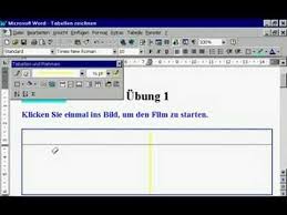Tabellen Zeichnen In Word Youtube