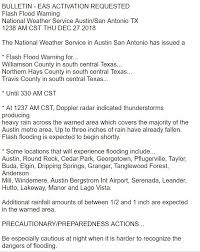 The flash flood warning has. Kxan Weather On Twitter Flash Flood Warning For Austin Metro Counties