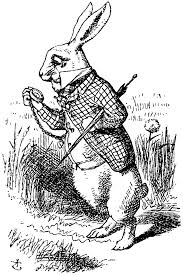 Alice through the looking glass: White Rabbit Wikipedia