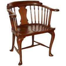rare mahogany captain s chair chair front room decor walnut chair