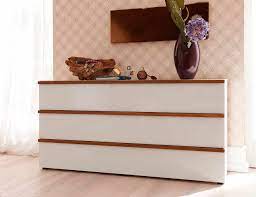 Kommode mit 3 schubladen weiß holz. Moderne Kommode Planeo Wood Nolte Holz Lackiertes Holz Weiss