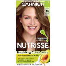 Garnier Nutrisse Nourishing Hair Color Creme Browns 613 Light Nude Brown 1 Kit Walmart Com Walmart Com