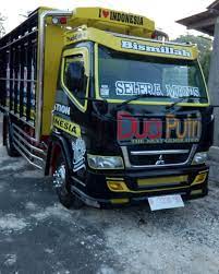 New canter yang dirilis jepang pada senin 19 oktober lalu tersebut dijuluki canter memiliki kabin di indonesia light truck, mitsubishi fuso canter identik dengan julukan 'kepala kuning' karena warna. Truk Mitsubishi Canter Modifikasi Standar Full Variasi Stailess Warna Hitam Jual Bak Truk
