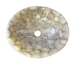 Shop through a wide selection of vanity sink tops at amazon.com. Handmade Salt Agate Bathroom Decorative Wash Basin Sink Gemstone Kitchen Decor Ebay