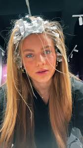 This was taken quite literally right before the lady messed up my hair  #badbitty