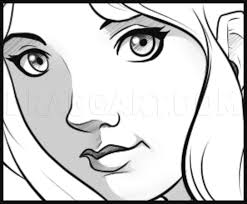 See more ideas about drawings, art drawings, sketches. How To Draw An Easy Face Step By Step Drawing Guide By Dawn Dragoart Com