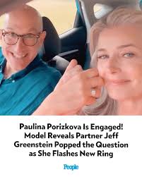 🔗: bit.ly/44VbqwA Paulina Porizkova is getting hitched! On Wednesday, July  9, the 60-year-old supermodel took to social media to reveal that she is  engaged to her longtime love, writer Jeff Greenstein. 📷️: