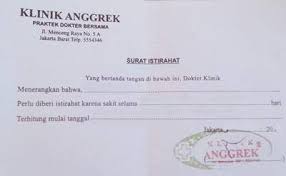Surat dokter merupakan surat resmi yang dikeluarkan oleh dokter untuk menjelaskan kondisi kesehatan seseorang. Contoh Surat Keterangan Sakit Dari Dokter Untuk Karyawan Gudang Contoh Surat Di 2021 Surat Penyakit Dokter
