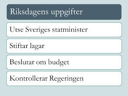 Regeringens uppgifter / pp riksdag regering : Sa Styrs Sverige Regering Myndigheter Folket Valjer Politisk Parti Ppt Ladda Ner