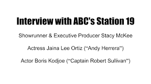 When station 19 receives a call from concerned neighbors regarding a resident in their apartment building, the team heads out to investigate. On Set At Filming Location For Station 19 Interview With Abc Tv Cast Life Family Joy