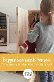 Puppenschrank Selber Bauen Aus Ikea Box Mit Limmaland Puppenschrank Aufbewahrung Kinderzimmer Kinderspielzimmer