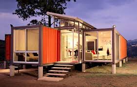 We can design you something like these below that would make really great guest homes on your property, or full time homes for singles or a couple. Container Homes