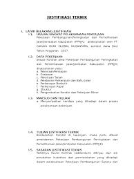Jul 06, 2021 · contoh format justifikasi teknis bangunan gedung. Justifikasi Teknis