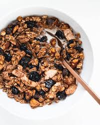 Chocolate Muesli Recipe A Couple Cooks Recipe Muesli Recipe Granola Healthy Recipes