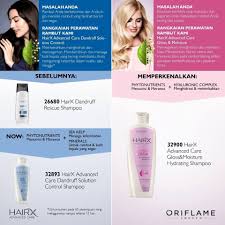 Oriflame Oriflamers Inilah Perbedaan Hairx Dandruff Facebook