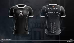 Download Jersey Esport Team Mockup On Behance Sport Shirt Design Sports Jersey Design Jersey Design