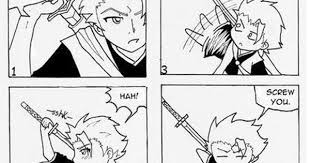 So This Is Why Captain Hitsugaya S Zanpakuto Sheath Disappears When He Draws Hyorinmaru So Much Better Than To Have Th Bleach Funny Bleach Anime Bleach Fanart