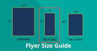 Rack card dimension for design details in advertising. The Ultimate Flyer Size Guide For Design And Print Mycreativeshop
