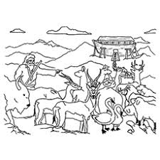 Noah building the ark animals two by two noah s ark dove brings a sprig noah and a rainbow. Top 10 Noah And The Ark Coloring Pages Your Toddler Will Love To Color