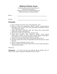 Cara membaca puisi yang tepat dilihat dari …. Pdf Soal Latihan Junior Level Soal Python Pdf Kang Asu Academia Edu
