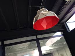 Apollo Red Suspended Dark Apollo Project Famil Brugge Be Dark Be Novelty Lamp Paper Lamp Lamp