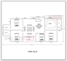 Maybe you would like to learn more about one of these? 1454 Sq Ft Four Bedroom Kerala Style Single Floor House Plan And Elevation Under 1500 Sq Ft Small Plans Hub
