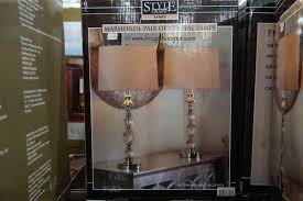 Costco Sale Stylecraft Marmonde Pair Of Crystal Lamps 99 Crystal Lamp Lamp Crystal Table Lamps