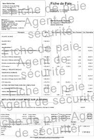 La rémunération et la majoration est fixée par. Fiche De Paie Agent De Securite Specificites Avantages Et Obligations Fiche Paie Net