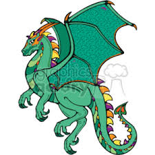 Are you searching for cartoon dragon png images or vector? Green Cartoon Dragon Clipart Royalty Free Image 132044 Cartoon Dragon Cool Dragons Clip Art