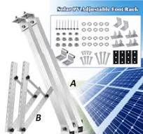 Solar Panel Mounting Tilt Solar Bracket For Pv Brackets System Flat Roof  Panels | eBay