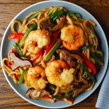 Maybe you would like to learn more about one of these? Shanghai Noodles With Prawns Khin S Kitchen Chinese Cuisine
