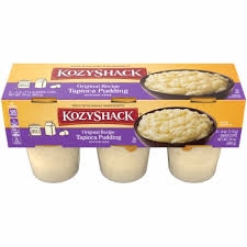 Kozy shack® original rice pudding gluten . Kozy Shack Original Recipe Tapioca Pudding 6 Ct 4 Oz Pick N Save