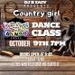 COUNTRY GIRL LINE DANCE CLASS event image