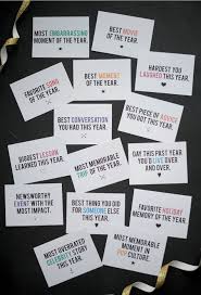 For The Tables And Bar Conversation Starters New Year S Games New Years Eve Games New Years Eve Day
