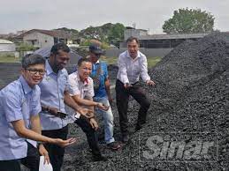 Satellite image of batu arang, malaysia and near destinations. Penduduk Rimas Pencemaran Habuk Arang Batu