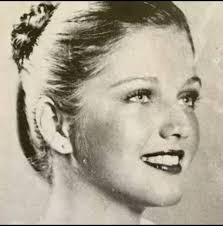 Le pedí a la Inteligencia Artificial de Chatgpt que le pusiera color a esta  foto de la bellisima Patricia Duron, Señorita Depto. Cortes 1981.