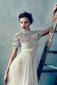 Brides Of Adelaide Magazine High Neck Wedding Dress Fashion Couture Wedding Tur Dramatic Wedding Dress High Neck Wedding Dress Turtleneck Wedding Dress