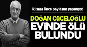 Son dakika bilgisine göre tanınmış psikolog ve yazar doğan cüceloğlu, i̇stanbul beşiktaş'ta yaşadığı dairede ölü bulundu. Xkcxxxm7snxrum