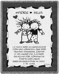 No siempre me entiendes pero te quiero porque eres mi madre. Mom Quotes In Spanish Quotesgram