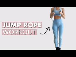 As you swing the rope over. Jump Rope Weight Loss Workout Youtube