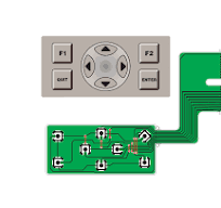 Factory Customized Waterproof Circuit Capacitive Touch Button Membrane Keypad Fpc Circuit Cable Membrane Switch