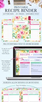 Family Recipe Binder Kit Personalized Recipe Book Binder Etsy In 2020 Diy Recipe Binder Recipe Binder Kit Recipe Book Diy