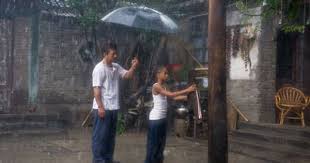 I Love How After This Mr Han Makes A Stand For The Umbrella So That He Doesn T Have To Stand Out In The Rain Karate Kid Karate Kid 2010 Karate Kid