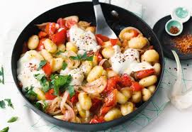 Gnocchi Pfanne Mit Tomaten Und Mozzarella Frisch Gekocht Rezept Gnocchi Pfanne Frisch Gekocht Rezepte