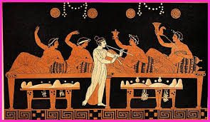 Let the guy work hard to win you over. S T R A V A G A N Z A Dinner Debates And Dancing Girls In Ancient Greece